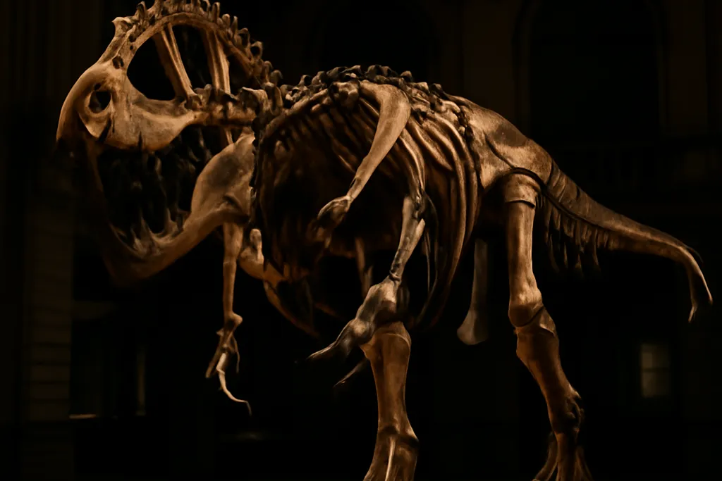 Dinosaur gallery at the Canadian Museum of Nature