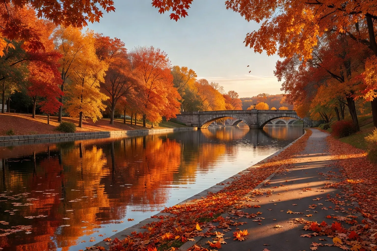 Editorial wide shot for Best time to visit Ottawa — a season-by-season field guide