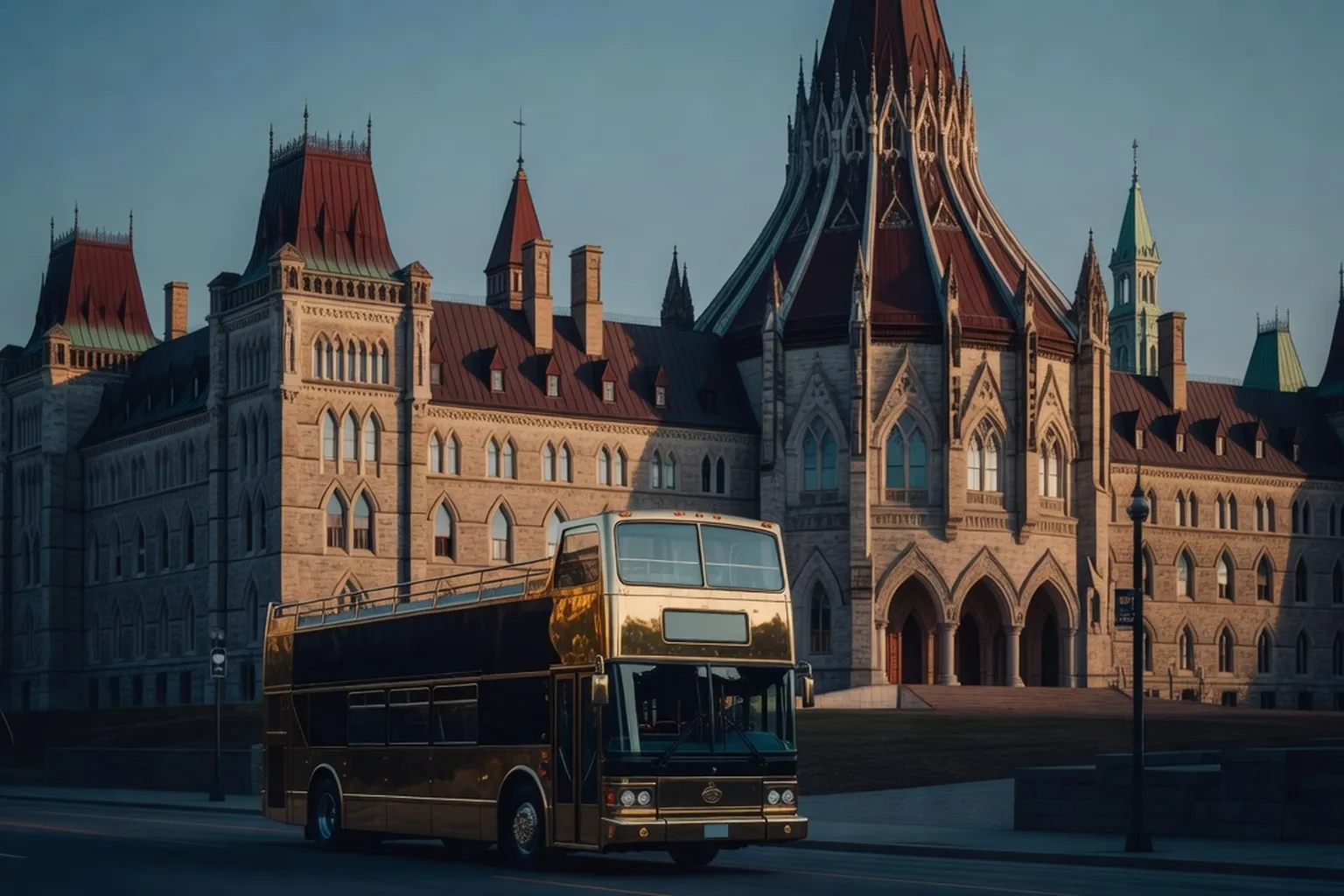 Editorial wide shot for Best hop-on hop-off bus tours in Ottawa — an honest review