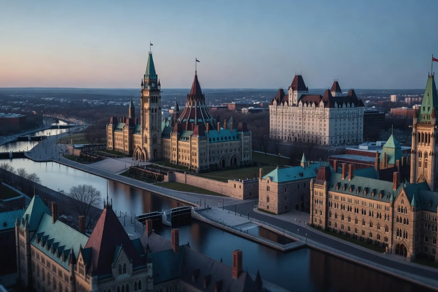 Editorial wide shot for Top 10 Ottawa attractions — an editorial ranking