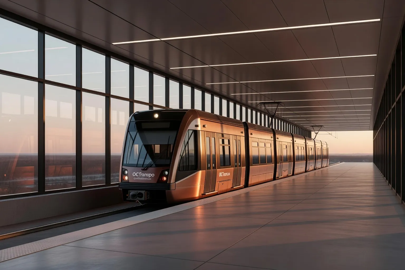Editorial wide shot for Getting around Ottawa — transport for visitors