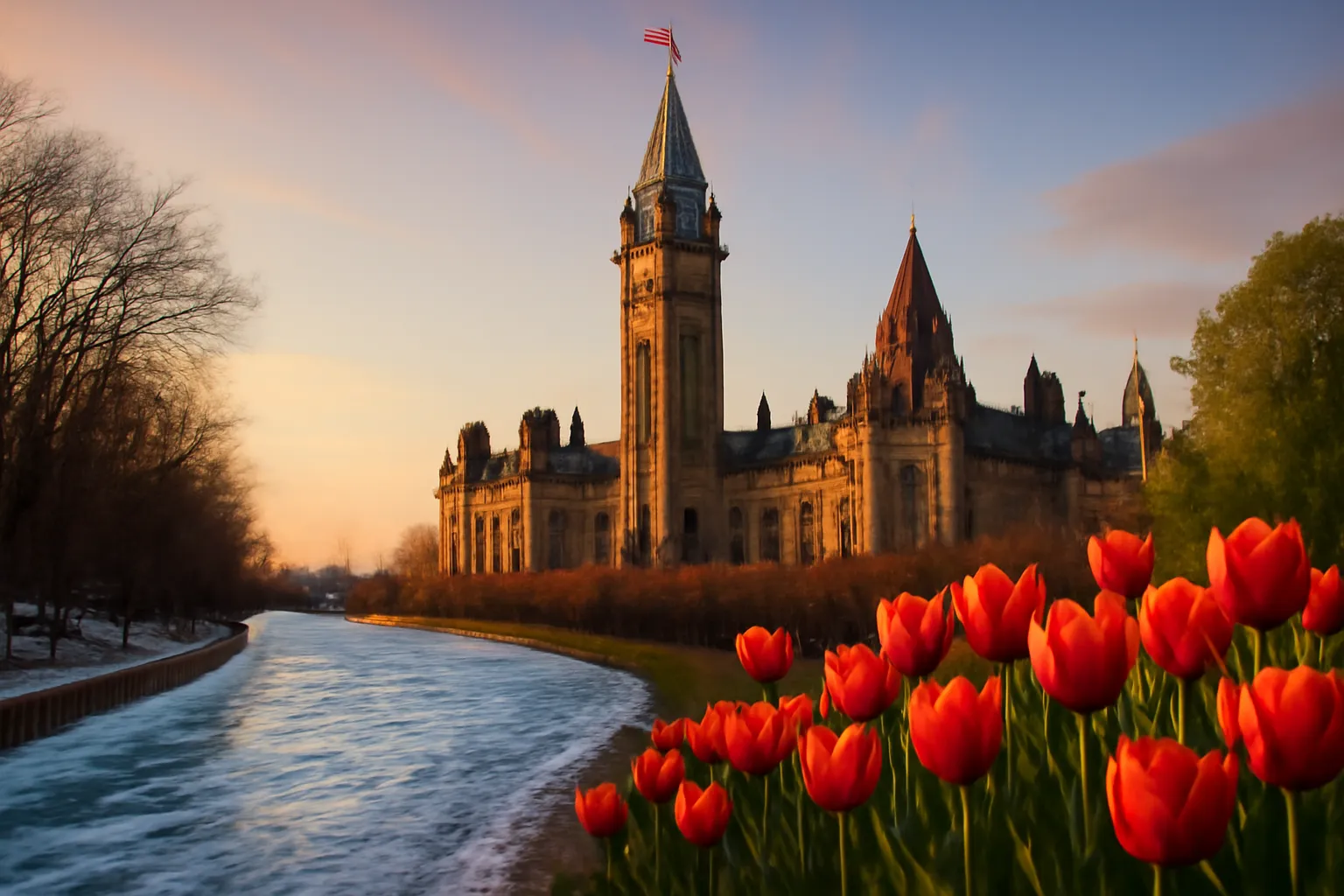 Editorial wide shot for Ottawa events calendar 2026 and 2027